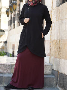 Conjunto Deportivo Informal Musulmán de Tela Tejida Transpirable Kilang Jahit Pukal OEM, Precio de Fábrica, Menutup Aurat OEM - Product Image 5