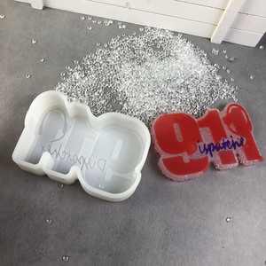 แม่พิมพ์เรซิ่นซิลิโคนทำมือ สำหรับงาน DIY สไตล์อินส์ ของตกแต่ง และอุปกรณ์ทำเค้ก สำหรับงานเรซิ่น แม่พิมพ์ปูนปลาสเตอร์ - Product Image 4