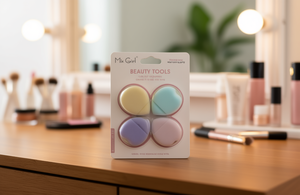 Set di spugne per trucco Mix Girl, confezione da 4, strumenti di bellezza lavabili per l'applicazione sul viso - Product Image 2
