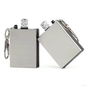 <span class=keywords><strong>Briquet</strong></span> à essence pour l'extérieur en acier inoxydable métal personnalisé argenté allume-<span class=keywords><strong>briquet</strong></span> kérosène - Product Image 1