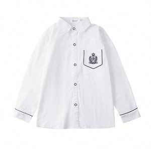 Design Primary School Student School Uniform Spring and Autumn Kindergarten Performance Costumes Men's and Women's Shirts - Product Image 1