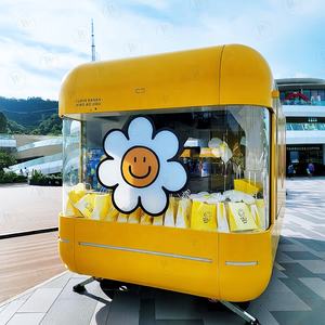 รถขายอาหารข้างถนนแบบ<span class=keywords><strong>ไท</strong></span>ยของหวานไอศกรีมมะพร้าวรถเทรลเลอร์เคลื่อนที่ได้อย่างรวดเร็วมีขายกาแฟชาเย็นตลาดกลางคืนรถเข็นอาหาร - Product Image 5