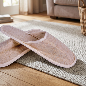 Nouvelles sandales d'extérieur en EVA, chaudes pour l'hiver, avec dessus en coton, éclairées, à double sangle réglable, plates et ouvertes - Product Image 3