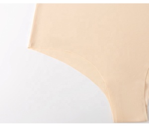 Slip Donna Seamless in Maglia Solida, Vita Media, Sexy, Invisibile, Traspirante, per Tutti i Giorni - Product Image 4