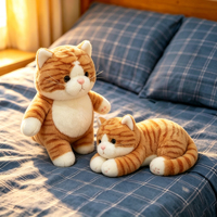 Funboxes - Vente Flash - Peluche Chat Kawaii - Jouet en Peluche Chat Mignon - Poupée en Peluche Douce - Cadeau d'Anniversaire pour Enfants