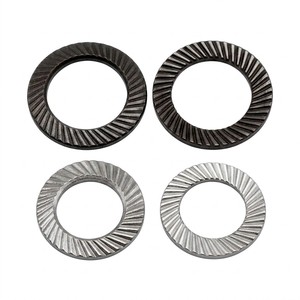 Fixations autobloquantes métriques M3-M20 en acier inoxydable zingué de marque Junjiu pour support solaire avec rondelle de blocage en coin - Product Image 6