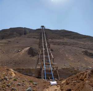 Elevador de escalera de carga eléctrico Elevador de carga automático con elevador móvil autopropulsado de cemento para trabajos de <span class=keywords><strong>escalada</strong></span> - Product Image 3