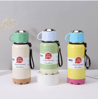 Bouteille isotherme en acier inoxydable 316, couleur macaron, thermos portable pour le sport, cadeaux d'affaires, logo personnalisé, sans BPA