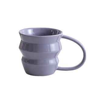 Taza Creativa de Alta Gama, Diseño Simple de Color Sólido, Taza de Café para Oficina, Taza para Parejas - Product Image 1