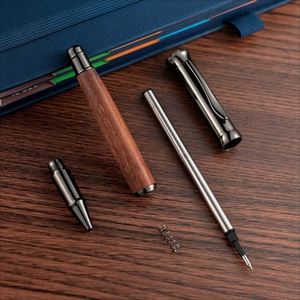 Environmentally Friendly Redwood Wooden <b>Ballpoint</b> <b>Pen</b> with logo Elegant <b>Pen</b> Signature <b>Pen</b> Suitable for Use in Business Scenarios - Product Image 4