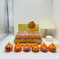 Crunch Cheese Toy Fruit Crunch Squishy, langzaam opkomende fidget-stressbal voor stressverlichting Fruit Squishy Toys Crunch Fruits Squishy