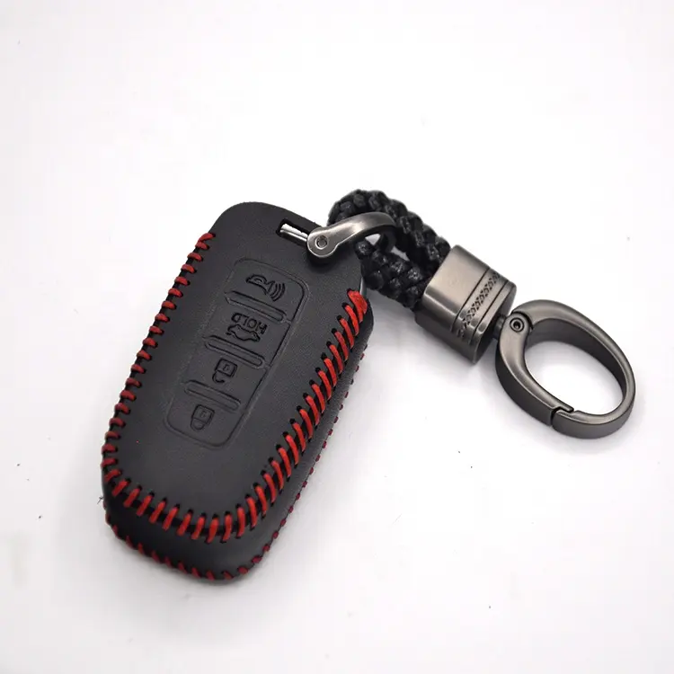 Aangepaste Auto Key Cover 3 Knop Bescherming Shell Intelligentie Auto Key Case Voor Hyundai