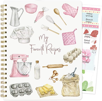 Offre Spéciale : Carnet de Recettes Rigide Myway avec Intercalaires – Idéal pour Cadeaux, Mariages, Remises de Diplômes – Écrivez vos Propres Recettes
