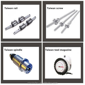 新型 VMC1160 重型立式加工中心 BT40 单轴/3/4/5 轴 FANUC 自动高精度大型模具铝件 - Product Image 5