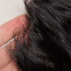 Perruque de <span class=keywords><strong>Cheveux</strong></span> Humains 100% Naturels Vietnamiens Doublement Tirés, Lace Front Sans Colle, Lisses Baguette pour Femmes Noires - Product Image 5