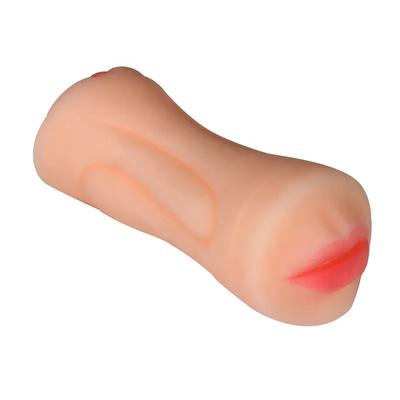 Boneka silikon payudara masturbasi Manual pijat pria terlaris cangkir pesawat warna kulit payudara besar mainan cangkir masturbator pria