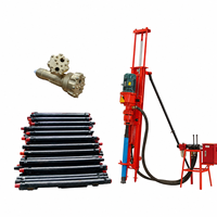 Machine de forage de roche / Foreuse pneumatique DTH pour puits d'eau
