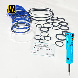 Kit de joints pour brise-roche hydraulique HL HYDRAULIC MS700 MS800 <span class=keywords><strong>MS900</strong></span> MS1000 MS550 en gros pour excavatrice de 18-26 tonnes PU+TPFE+FKM+NBR - Product Image 3