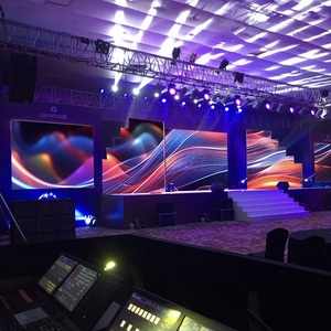 P2.5 trong nhà 500x500mm Màn hình LED Tủ ngoài trời không thấm nước Phim Led video tường quảng cáo cho thuê thanh hiển thị DJ nền - Product Image 6