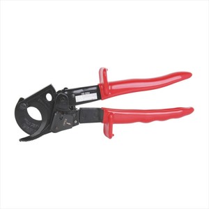 Cortador de Cables CC-325 con Cuchilla de Acero al Carbono, Empuñadura Suave Roja, Tijeras Industriales para Electricistas - Product Image 1