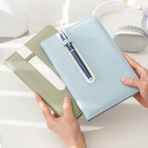 Wholesale High Quality School Premium A5 Custom <b>Journal</b> Pu Leather 100 Sheets Gift for Student - Product Image 1