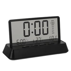 New Creative Small Fresh Alarm <b>Clock</b> Simple Transparent Electronic <b>Clock</b> Multifunctional <b>Clocks</b> for Home - Product Image 1