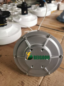 เครื่องกำเนิดไฟฟ้าแม่เหล็กถาวรแบบสามเฟส5KW แกนความเร็วสูง220V 380V สำหรับ <span class=keywords><strong>vawt</strong></span> 500W - Product Image 5