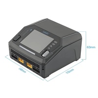 Chargeur rapide Toolkitrc M6DAC V2 200W pour batteries RC Lipo LiFe NiMH et chargeur sans fil 10W