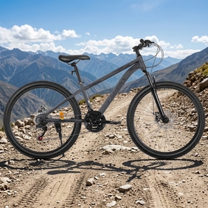 Vélo de montagne en acier au carbone haute résistance 26'' 24'' 21 vitesses avec freins à disque et fourche à <span class=keywords><strong>suspension</strong></span> - Prix abordable - Product Image 3