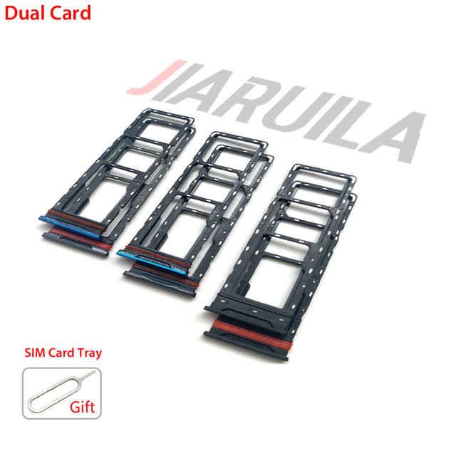 Sim Card Tray for Infinix Hot 10 40 Pro 10i X659 20 Play 20i 30 30i 50 Pro Plus Durable Precise Memory Tray Phone Spare Parts