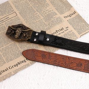 Cinturón de PU de Moda Estilo Occidental con Hebilla de Aleación para Hombre, Marca <span class=keywords><strong>LUPU</strong></span>, 3.8cm de Ancho, Venta al por Mayor, Europa y EE. UU. - Product Image 3