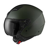 Casques ASTONE, matériau ABS de haute qualité, casque ouvert pour moto unisexe, quatre saisons, vert mat, modèle J6, taille XS-2XL, en solde