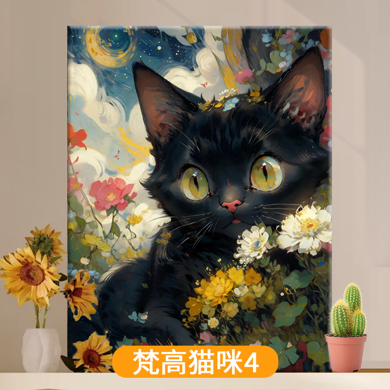 Van Gogh gato 4
