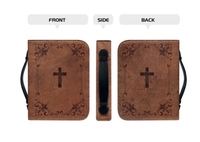 Sac fourre-tout biblique en cuir pour filles avec logo personnalisé en gros sac de transport Bible pour femmes de voyage étanche