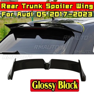Car Rear Roof Spoiler Exterior Part ABS Plastic Car Rear Spoiler <b>Wing</b> for Audi Q5 2017-2023 Rear Roof Spoiler Car Accessories - Product Image 1