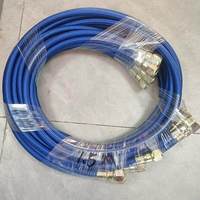 Nouveau style Hiabrub en acier inoxydable 304 tressé avec revêtement PTFE, résistant à la corrosion, haute pression, haute température, pour transfert de produits chimiques