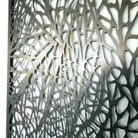 Panneaux de façade découpés au Laser, écran décoratif d'extérieur, mur extérieur en aluminium, façade découpée au Laser