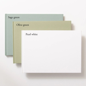 <strong>Personalised</strong> Linen Guest <strong>Book</strong> Engagement Scrapbook Linen Hardcover <strong>Wedding</strong> Guest <strong>Book</strong> - Product Image 4