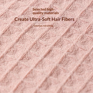 Serviette <span class=keywords><strong>de</strong></span> séchage capillaire gaufrée super absorbante et à séchage rapide pour adultes – Pas besoin <span class=keywords><strong>de</strong></span> sèche-cheveux - Product Image 4