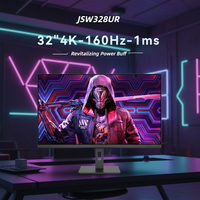 Moniteur de jeu 4K 160Hz de 32 pouces, directement de l'usine, 1 ms, IPS rapide, HDR400, 95% DCI-P3, DP, utilisation sur ordinateur de bureau, logo personnalisé, service OEM/ODM