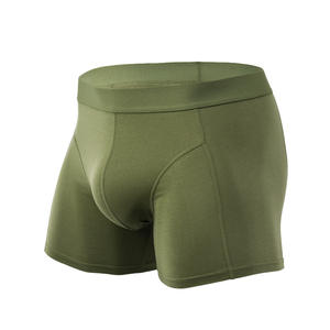 Оптовая продажа, мужские трусы-боксеры из мягкого хлопка QUW21068 - Product Image 3