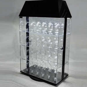 Vitrine portable en acrylique écologique avec serrure – Boîte en acrylique transparente pour la vente au <span class=keywords><strong>d</strong></span>étail et l'usage domestique, idéale pour le rangement de objets de collection et de valeur - Product Image 6