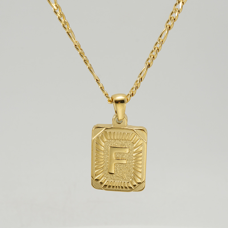 Gold F (including chain)