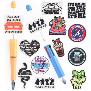Nouveau produit Explosion Silicone <span class=keywords><strong>Focal</strong></span> Beads pour stylos Coffret cadeau pour la Saint-Valentin Nouvelle-Zélande Noël 3-d Silicone <span class=keywords><strong>Focal</strong></span> Beads - Product Image 1