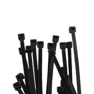 カスタマイズされたセルフロック高品質サプライヤー調節可能なナイロンケーブルジップタイホワイトブラックケーブルタイ8 * 380mmジップタイ - Product Image 2