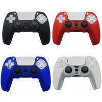 Coque en silicone antidérapante à texture de points pour manette, étui de protection en caoutchouc souple, emballage en sachet OPP
