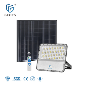 GCOTS Outdoor Sports Stadium Parking Lot Metal Waterproof 30Watt 50Watt LED Solar <b>Flood</b> <b>Light</b> Lamp - Product Image 1