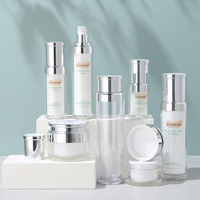 Logo personnalisé Vide Liquide 30g 50g15ml 30ml 50ml 100ml 120ml Neutre Airless Skincare Acrylique Cosmétique Emballage Conteneur Bouteille