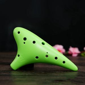 Nouvelle ocarina en plastique à 12 trous, tonalité Alto C, ocarina en résine, adaptée aux débutants, pour les écoles de musique - Product Image 3