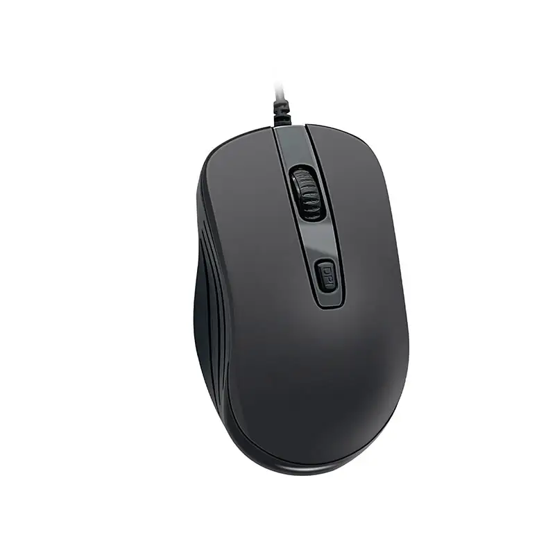 Mouse portatile ergonomico cablato confortevole privato M-014F